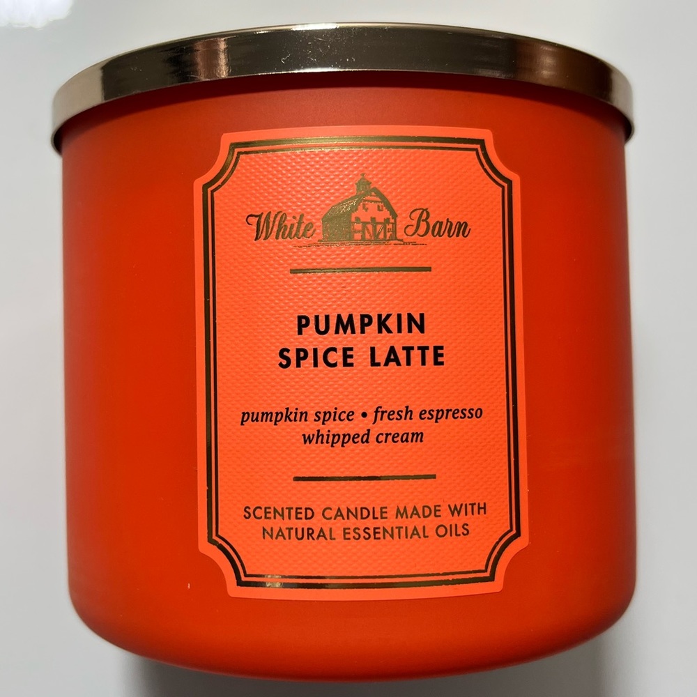 (SOLD OUT)BBW Pumpkin Spice Latte Candle